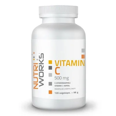 Obrázek produktu pro NutriWorks Vitamin C 500mg 120 kapslí