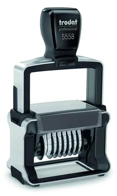 Image de Trodat Stempel 120199 trodat Ziffernbandstempel Professional 4.0 ohne Kissen 5558