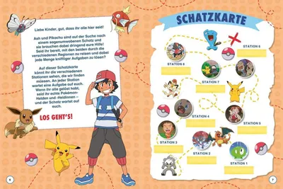 Obrázok produktu pre Pokémon Activity-Buch: Meine Schnitzeljagd