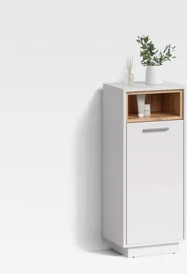 Produktbild von Midischrank Temo, Weiß, 30 x 93 cm