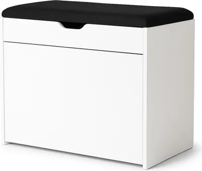 Produktbild von Schuhschrank mit Sitzfläche und ausziehbaren Regalen SCALA, 57 x 30 x 53 cm