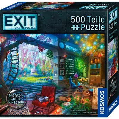 Produktbild von KOSMOS EXIT - Das Puzzle: Das verborgene Atelier Puzzle, 500 Teile