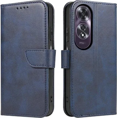 Imagen del producto de Funda de cuero tipo cartera para Oppo A60 4G + Protector de pantalla de vidrio 9H