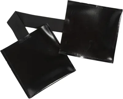 Produktbild von Haberland Pedal-/Lenkerschutz L Schwarz - zuverlässiger Schutz für Pedale & L...