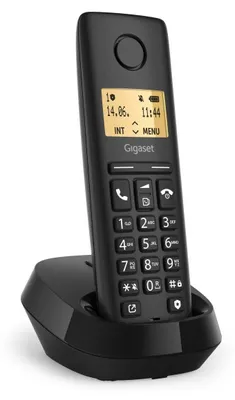 Immagine prodotto di Gigaset PURE 100 Telefono analogico/DECT Identificatore di chiamata Nero