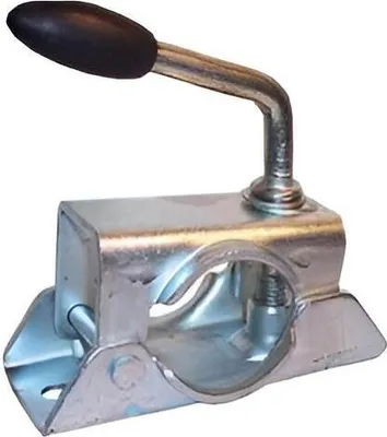 Produktbild von 2 Stück - Anhängerstützen / Stützradhalter 48mm Klemmhalter