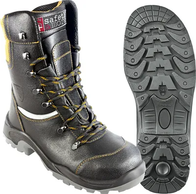 Produktbild von safety & more Schnittschutzstiefel S3, Gr. 45