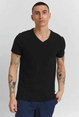 Produktbild von CASUAL FRIDAY CFLincoln v-neck t-shirt Herren T-Shirt Kurzarm Shirt mit V-Ausschnitt Slim Fit