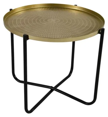 Productafbeelding van Bijzettafel goud 40,5x35cm