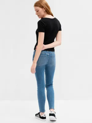 Produktbild von GAP Jeans mit mittelhohem Bund und Universal-Leggings 619312-00__26REG