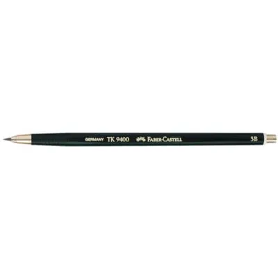 Produktbild von Faber-Castell 139403, Schwarz, Grün, Kunststoff, 3B, 2 mm, 1 Stück(e)