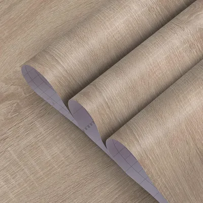 Produktbild von Selbstklebende Möbelfolie Holzmaserung Hellgrau 60CMx5M