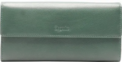 Immagine prodotto di Esquire Pelle portafoglio Viktoria Ladies Long Wallet Green verde scuro