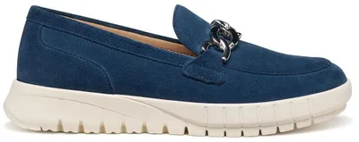 Productafbeelding van Geox dames mocassin D FLEXTRIDE A, kleur AVIO, maat 40 EU