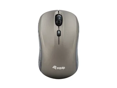 Produktbild von Equip Optische Maus kabellos USB Mini R+L grau