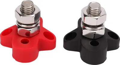 Productafbeelding van 48-V stroomverdeelingsbout, accugrondingsaansluiting, aansluiting voor massabalk, M10, 3/8 inch