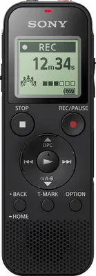 Zdjęcie produktu dla Sony ICD-PX470, 159 h, Liniowa modulacja impulsowa-kodowa (LPCM), LPCM, MP3, WMA, 50 - 20000 Hz, 48 - 192 Kbit/s, 4096 MB