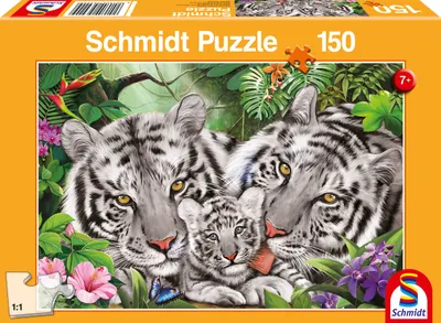 Produktbild von Tigerfamilie/Kinderpuzzle 150 Teile