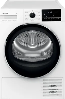 Immagine prodotto di Smeg DNP08SEB, A posteriore, Caricamento frontale, Pompa di calore, Bianco, Girevole, Touch, Destra
