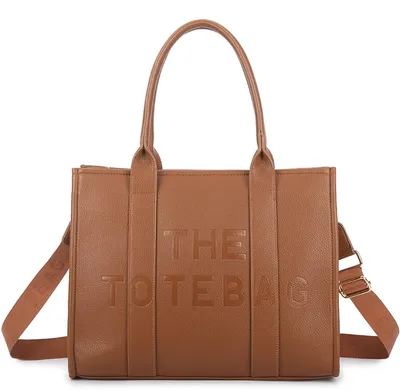 Productafbeelding van Giuliano kunstlederen handtas''Tote bag'' Saphine - Dames - Bruin