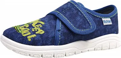 Produktbild von Richter Hausschuh Blau in Gr. 27