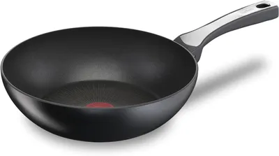 Produktbild von Tefal Wok G25919 Unlimited On Wokpfanne 28 cm, kratzfeste Antihaftbeschichtung, Aluminiumguss ( France, PFOA-frei, 1-tlg.,Bratpfanne Edelstahl