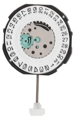 Imagen del producto de Movimiento de reloj de cuarzo SL28, delicado y estable, ideal para la reparación de relojes. Diseñado para relojeros. Fecha visible a las 3