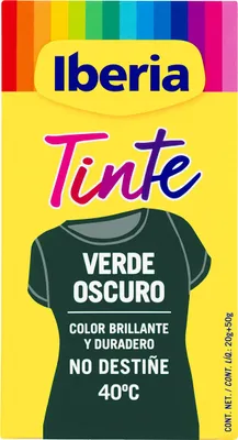 Zdjęcie produktu dla Barwnik do odzieży Tintes Iberia ciemnozielony 70 g