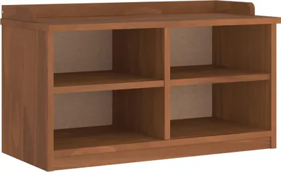 Zdjęcie produktu dla Ławka do przedpokoju "SANDNES" 87x40x50 cm lite drewno sosnowe