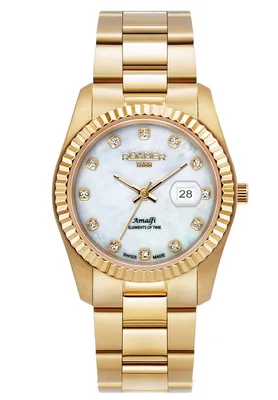 Produktbild von Roamer Damen Uhr Analog Quarz 852844 48 89 20 Amalfi Edelstahl