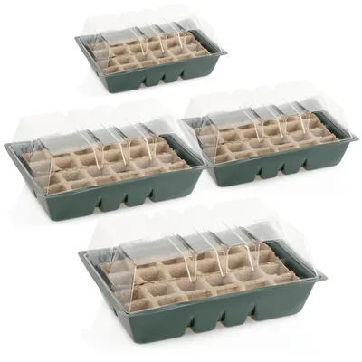 Productafbeelding van Kweekset voor 96 Planten - 4x Binnenkas