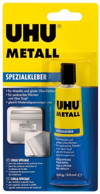 Produktbild von UHU Spezialkleber Metall Tube 30g Blister