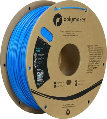 Produktbild von Polymaker PETG 1.75mm Electric BLUE 1kg
