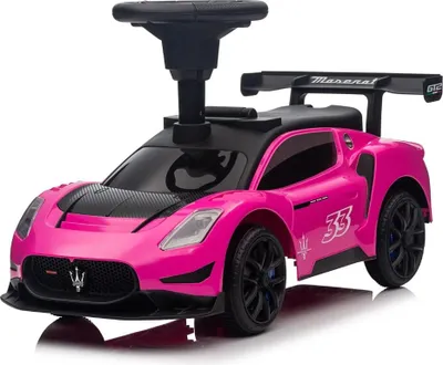 Produktbild von Maserati GT2 Rutschauto für Kinder (1–3 Jahre) – Offiziell lizenziert, mit Kippschutz, Stauraum & Hupe – Laufauto Baby – Rosa