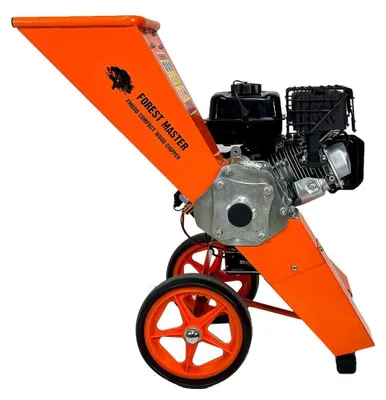 Produktbild von Benzin Holzhäcksler Gartenhäcksler Holzschredder - 6 PS - Holzhäcksler - Bis 50 mm