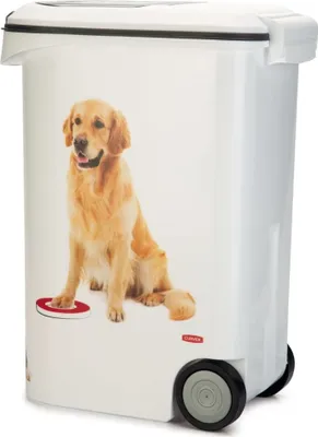 Produktbild von Curver Tierfutterbehälter mit Rollen Hund 54 L