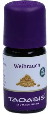 Zdjęcie produktu dla TAOASIS Frankincense indyjski organiczny 100% naturalny zapach, olejek 5 ml