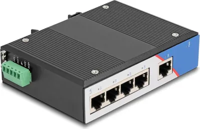 Zdjęcie produktu dla DeLOCK 80162, Gigabit Ethernet (10/100/1000), DIN rail
