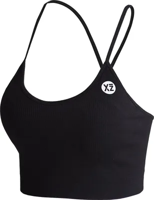 Produktbild von Damen Sport-Top CHARM mit Racerback-Design, zarten Trägern und elastischem Rippbund