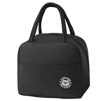Produktbild von Thermoisolierte Lunchbox für Picknick, schwarz