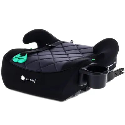 Produktbild von Sitzerhöhung Kindersitzerhöhung Autositz Booster-Sitz Autokindersitz ISOFIX 125–150 cm Getränkehalter LittleNestPro schwarz Sun Baby