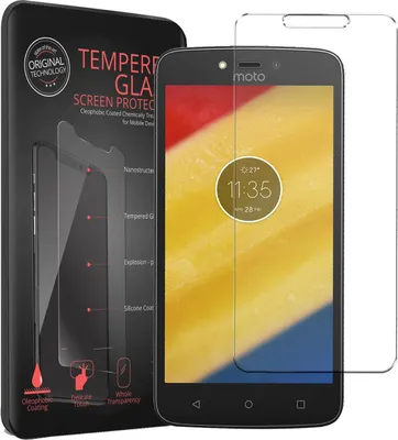 Produktbild von 2x Conie Glasfolie für Motorola Moto C Displayschutz Folie Panzer Glas Premium Schutzfolie Set Blasenfrei