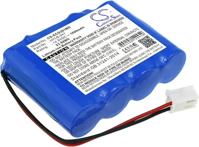 Produktbild von TECHTEK Akku Kompatibel mit [Biocare] ECG-3010, ECG-3010 Digital 3-channel ECG Ersetzt HYLB-947