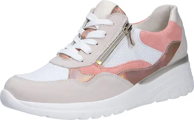 Produktbild von Waldläufer Damen Schnürschuh H-CARLA beige Größe EUR 38,5