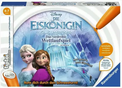 Produktbild von Ravensburger Die Eiskönigin völlig unverfroren - Das verdrehte Wettlaufspiel