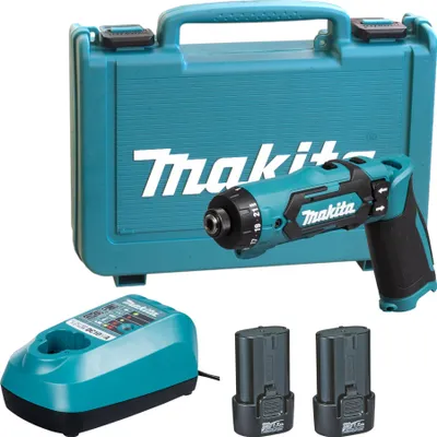 Obrázok produktu pre Makita DF012DSE, Čierna, Modrá, 650, 200, 5 mm, 6 mm, 3,6 Nm, 5,6 Nm