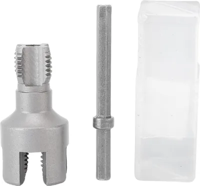 Obrázek produktu pro G1/2 vnitřní a vnější závitník z legované oceli 40Cr, multifunkční sada závitníků pro potrubí PPR, PVC a MPP
