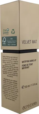 Image de Etre Belle Velvet Mat Make-Up soin velouté matifiant n°1 - 30 ml