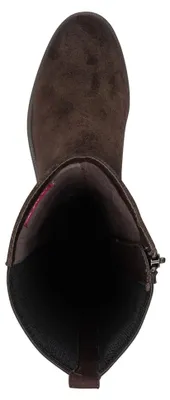 Produktbild von Tamaris Damen Stiefel Langschaft Zierschnalle Stretchschaft Leder 1-25618-43, Größe:39 EU, Farbe:Mehrfarbig