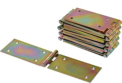 Produktbild von Set 10 tlg. Kistenband 200x50mm Kistenbänder Tischband Tischbänder Gerollte Scharniere
